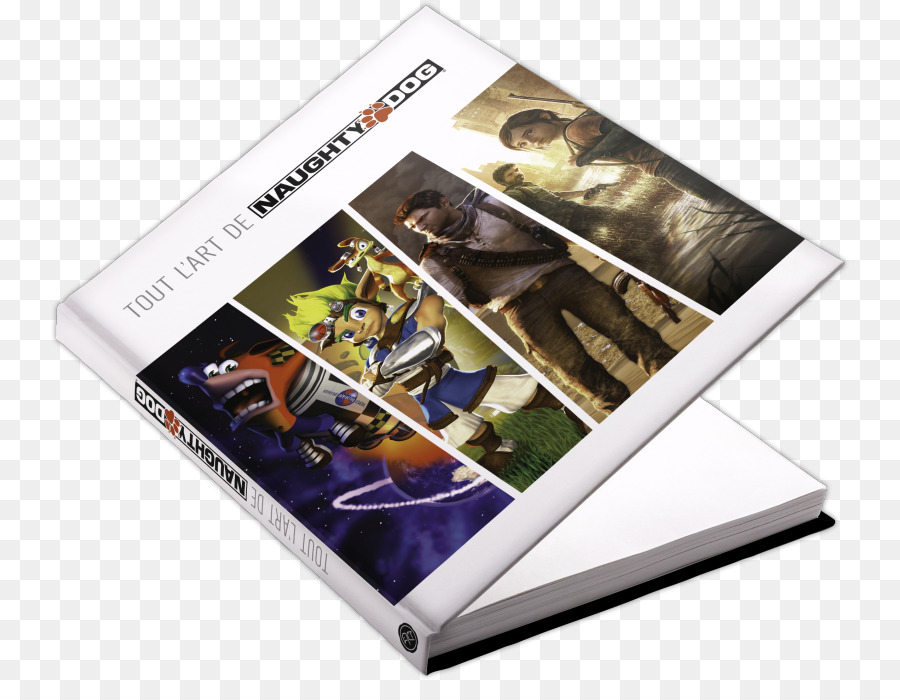 Hardcover，Tout L Art De Naughty Dog PNG