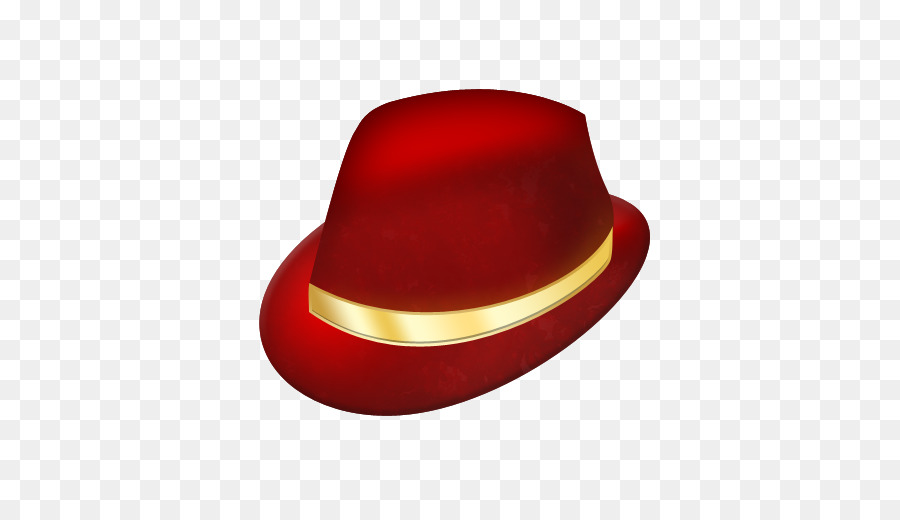 Topi Atas，Merah PNG