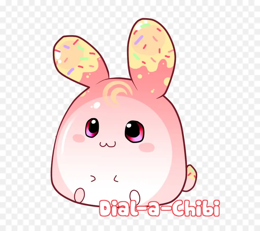 Kelinci Yang Lucu，Chibi PNG