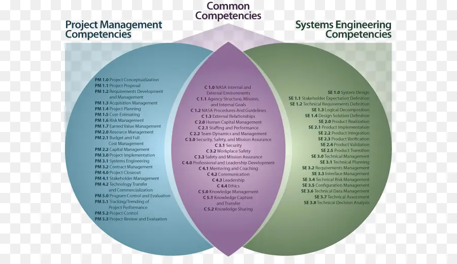Diagram Kompetensi，Manajemen Proyek PNG