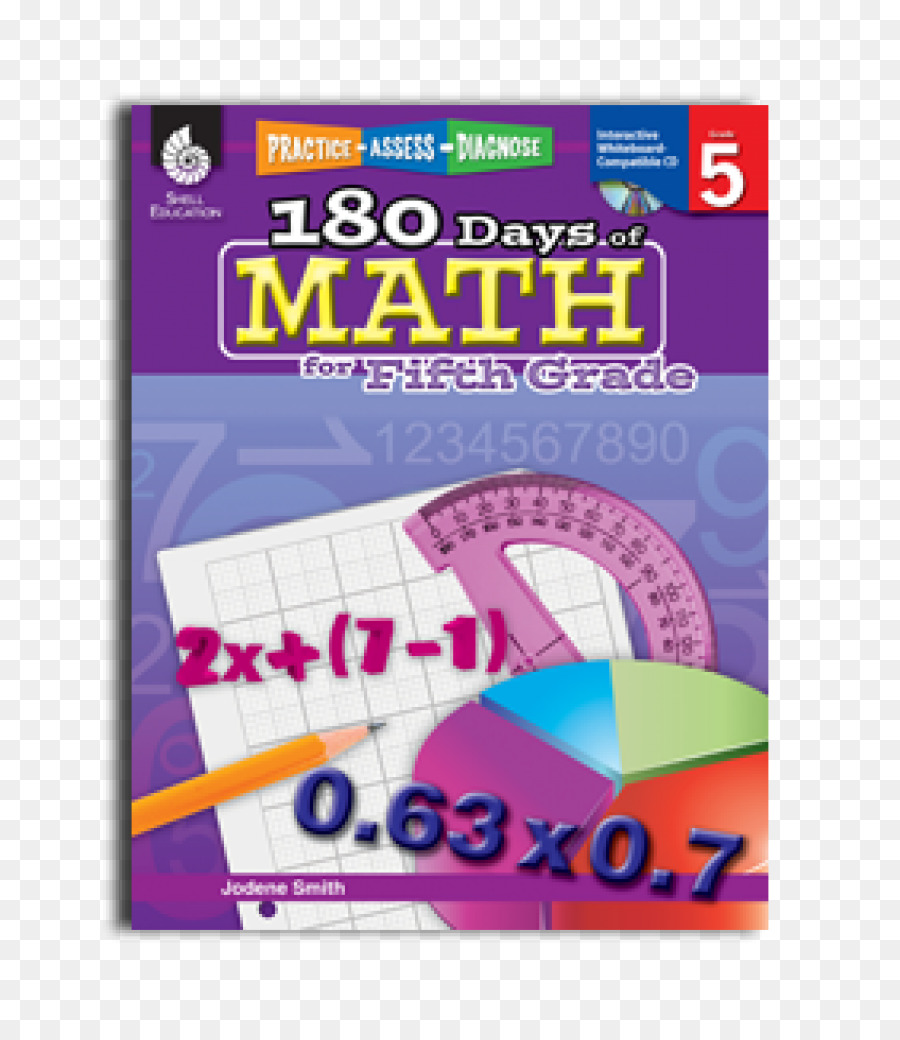 180 Hari Dari Matematika Untuk Kelas Enam，Praktek Menilai Mendiagnosa 180 Hari Dari Matematika Untuk Kelas V PNG