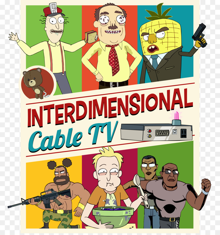 Tv Kabel Interdimensi，Karakter PNG