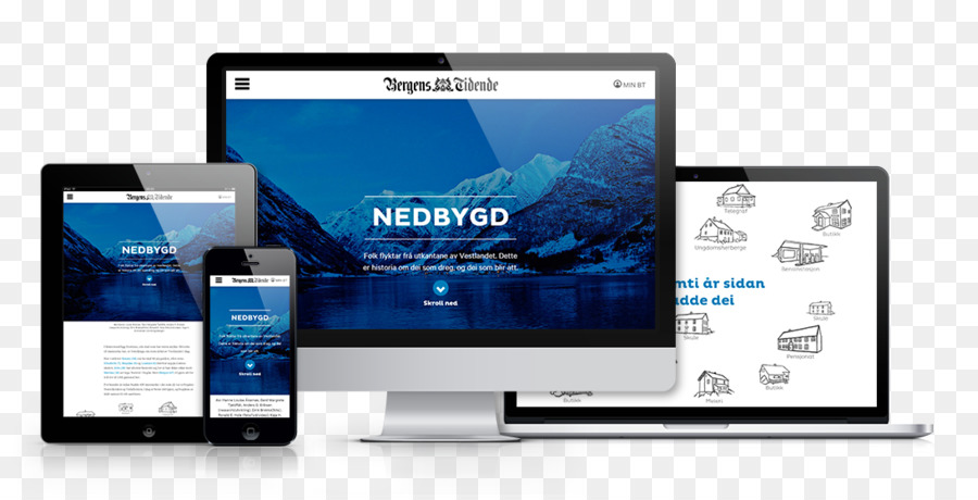 Desain Web Responsif，Desain Web PNG