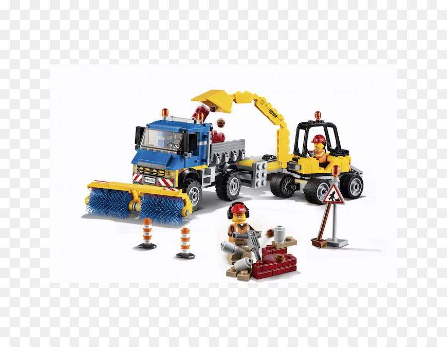 Lego Kota，Lego 60152 Kota Penyapu Excavator PNG