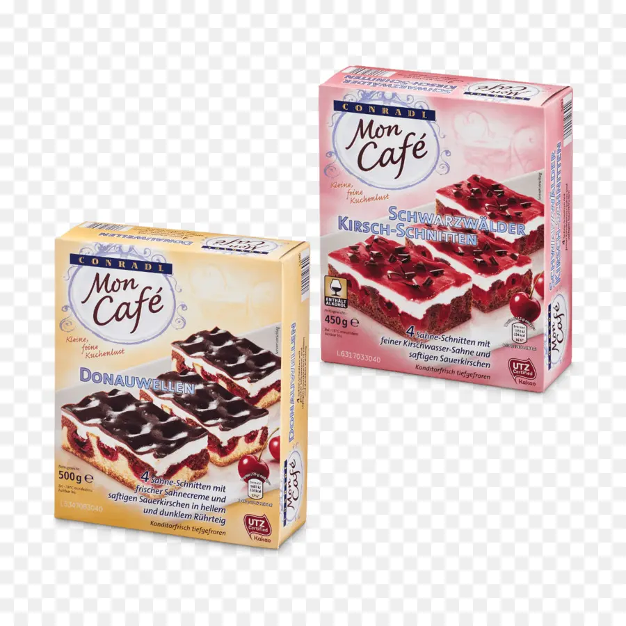 Kue Kafe Mon，Kemasan PNG