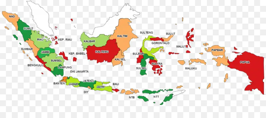 Jakarta，Peta PNG