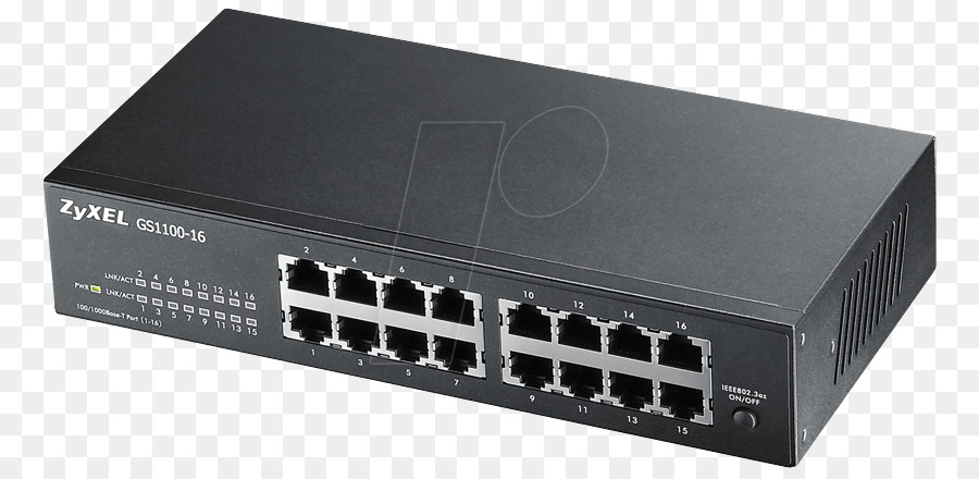 Gigabit Ethernet，Switch Jaringan PNG