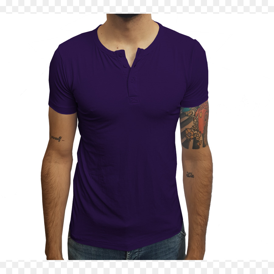 Tshirt，Henley Kemeja PNG