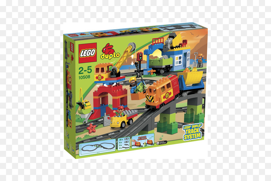 Kereta，Lego 10508 Duplo Deluxe Kereta Api PNG