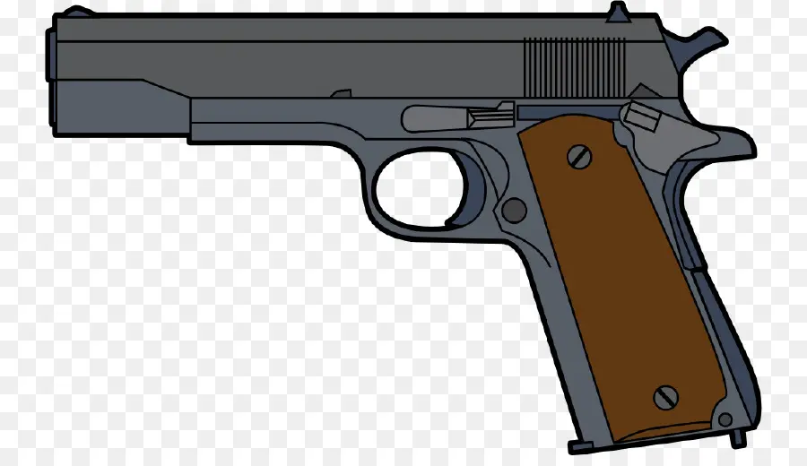 Pistol，Senjata Api PNG