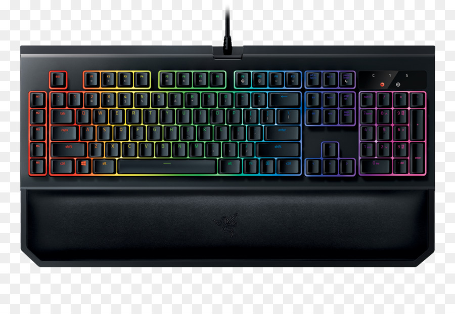 Keyboard Komputer，Razer Blackwidow Chroma V2 PNG