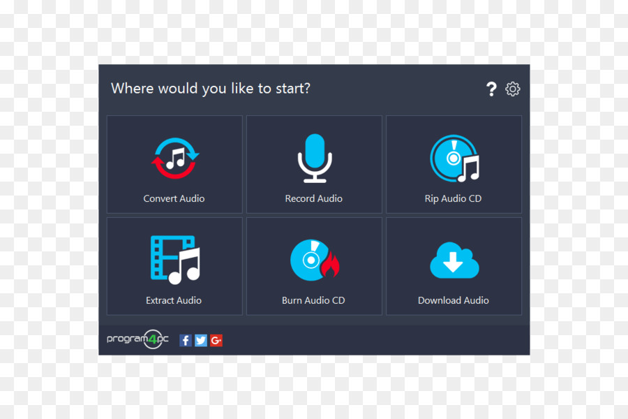 Konverter Audio，Format File Audio PNG