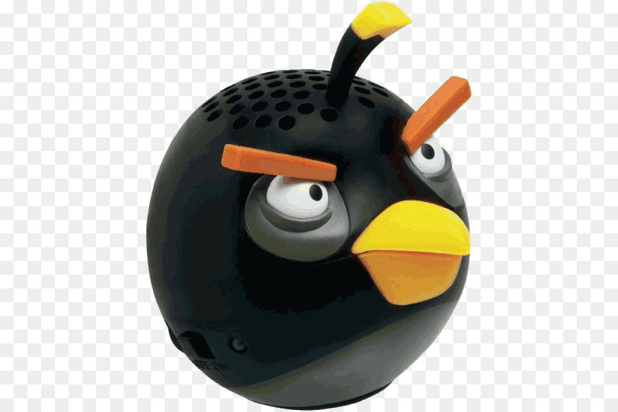 Mengganggu Gear4 Angry Birds Mini Speaker Classic Black Bird，Pengeras Suara PNG