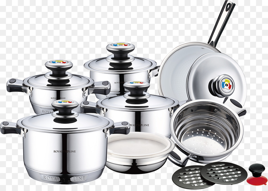 Set Peralatan Masak Baja Tahan Karat，Peralatan Masak PNG