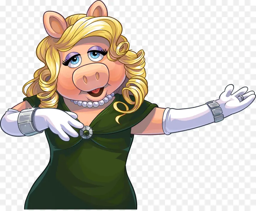 Nona Piggy，Boneka PNG