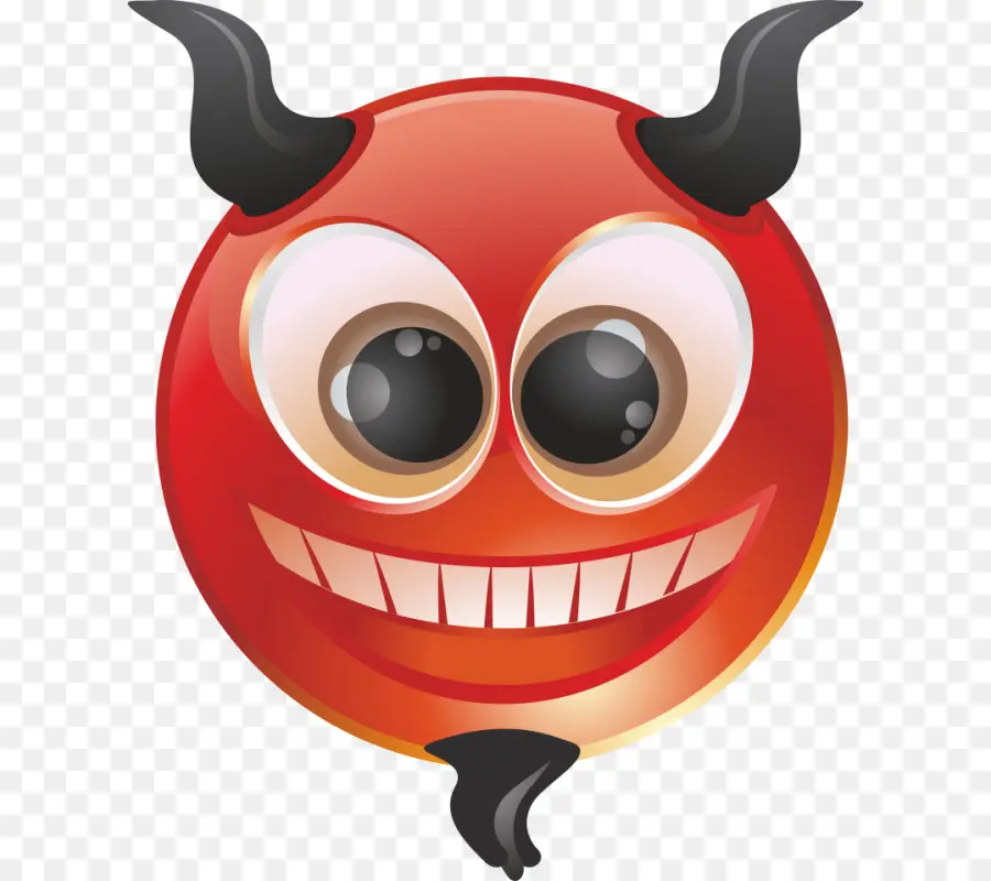 Emoji Setan Merah，Tanduk PNG