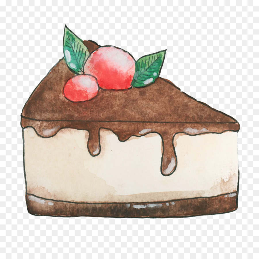 Cheesecake，Kue Beludru Merah PNG