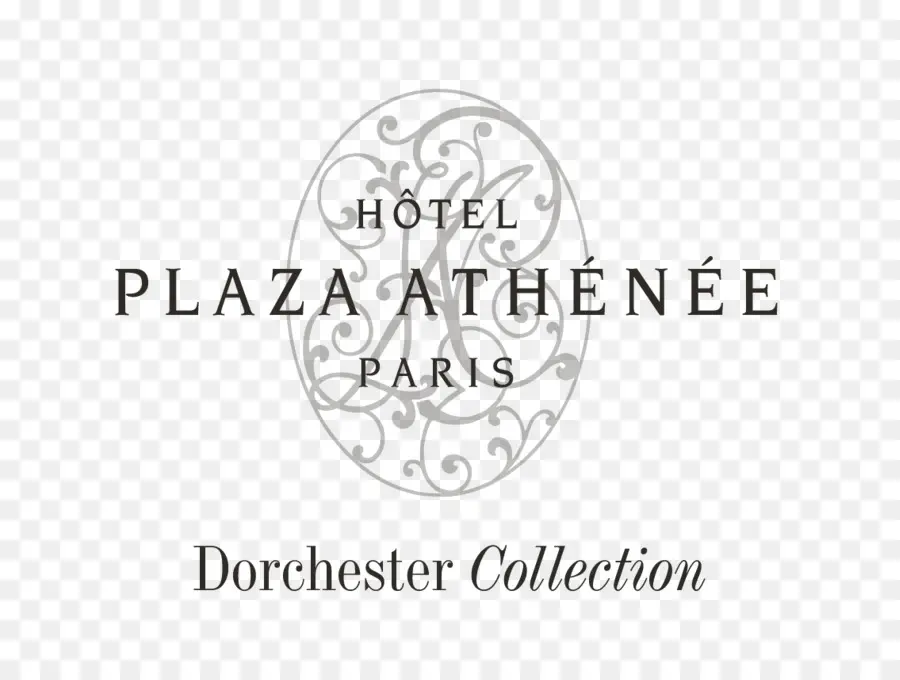 Logo Hotel Plaza Athénee，Paris PNG