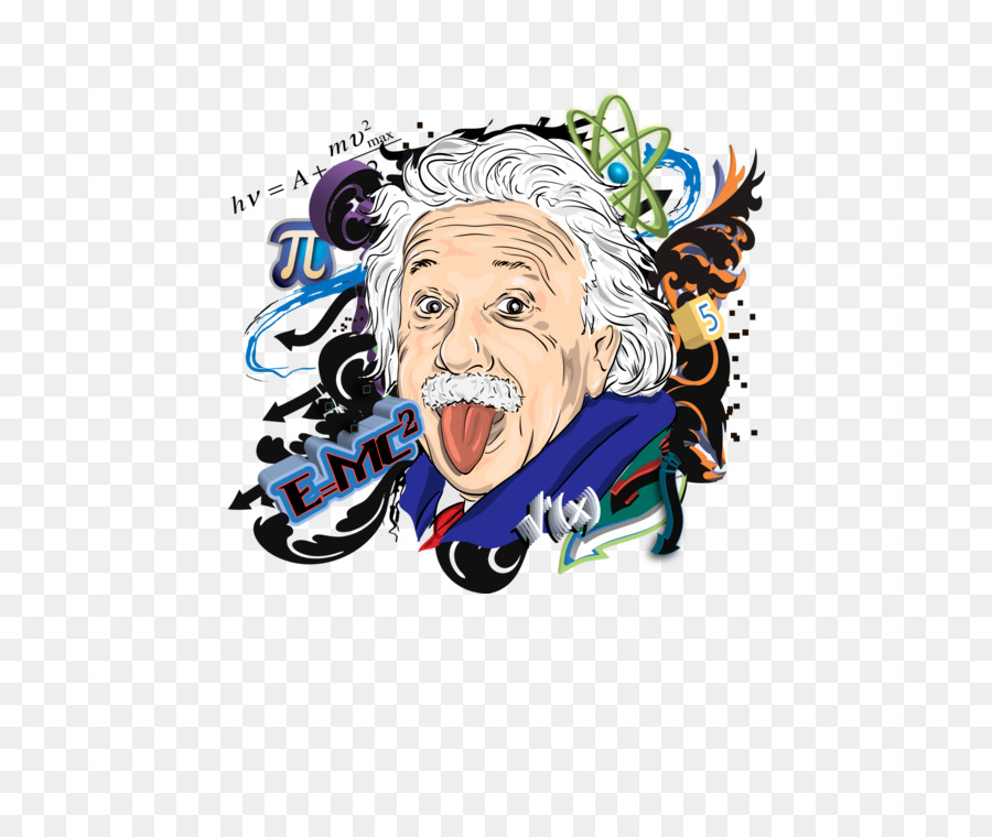 Albert Einstein, Tshirt, Fisikawan gambar png