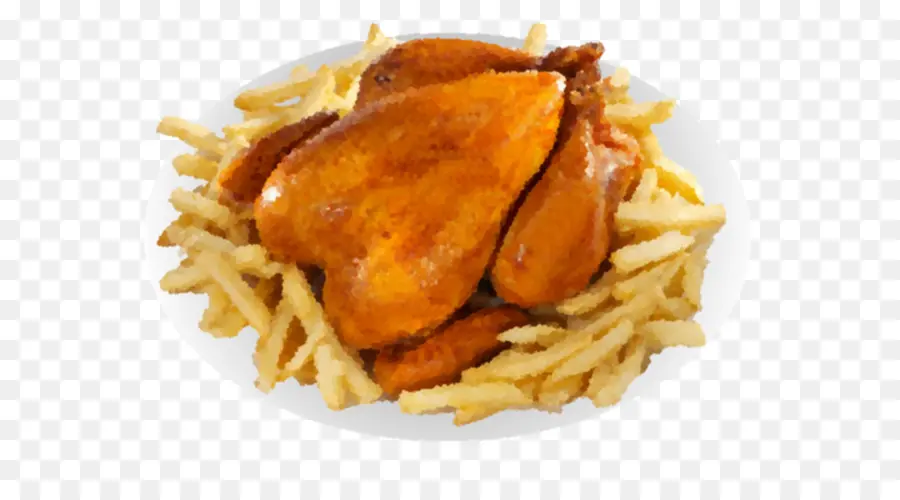 Ayam，Kentang Goreng PNG