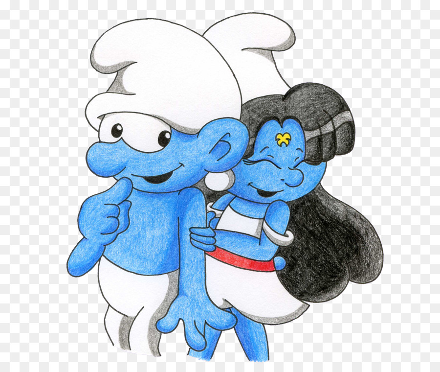 Smurf，Biru PNG