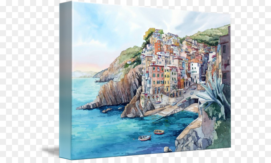 Lukisan，Cinque Terre PNG