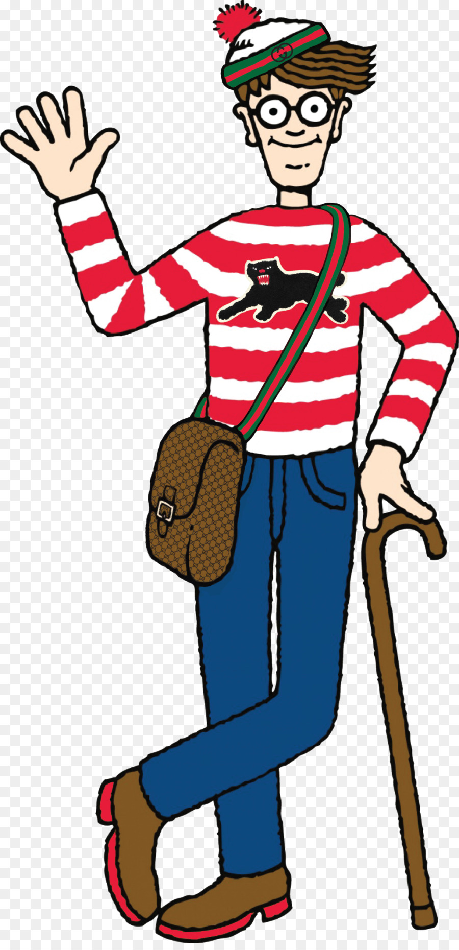 Waldo，Garis Garis PNG