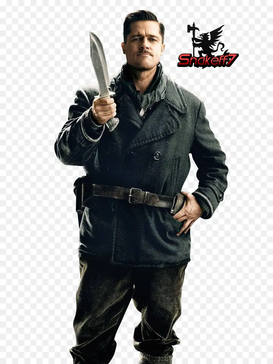 Brad Pitt，Inglourious Basterds PNG