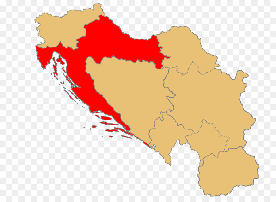 Kroasia，Vektor Peta PNG