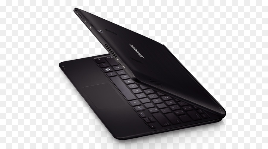 Laptop Hitam，Komputer PNG