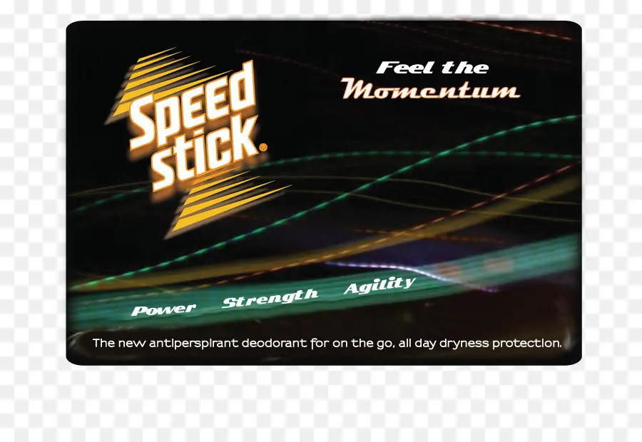 Iklan Speed ​​stick，Deodoran PNG