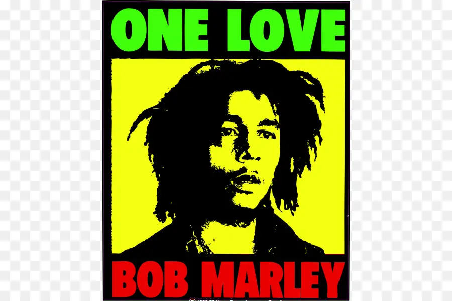 Poster Bob Marley，Reggae PNG