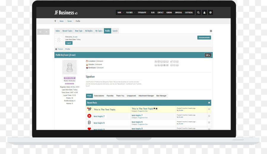 Desain Web Responsif，Template PNG