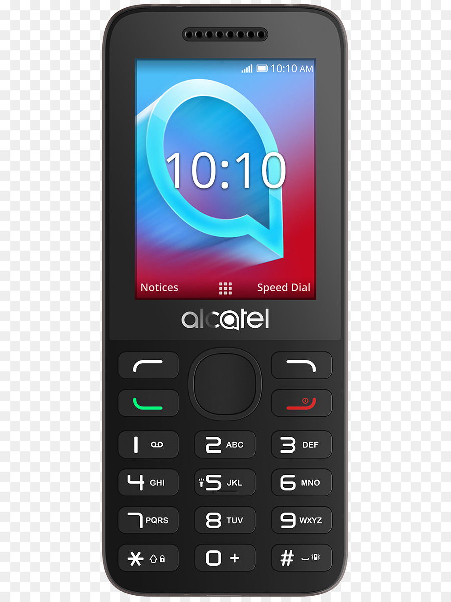 Ponsel Alcatel，Alcatel 2038x Coklat Abu Abu Single Sim Unlocked PNG