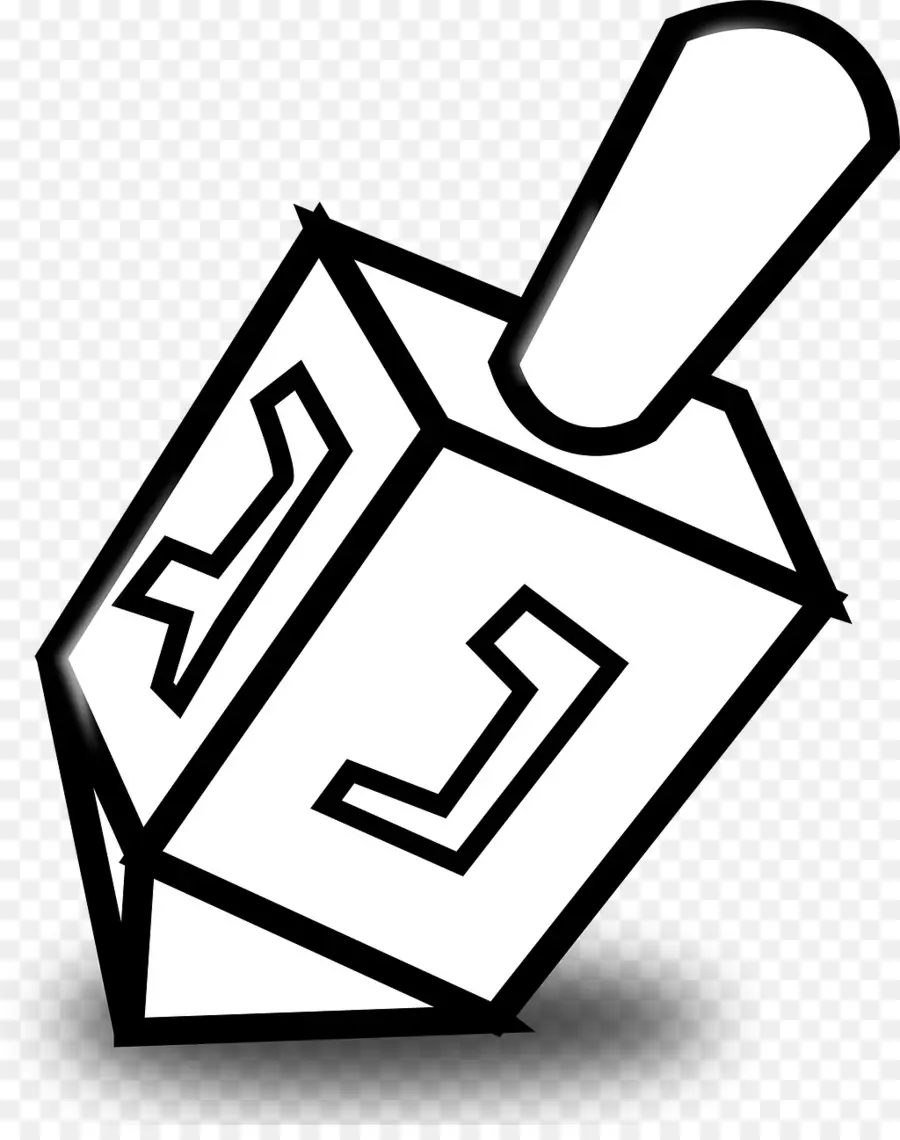 Dreidel，Hanukkah PNG