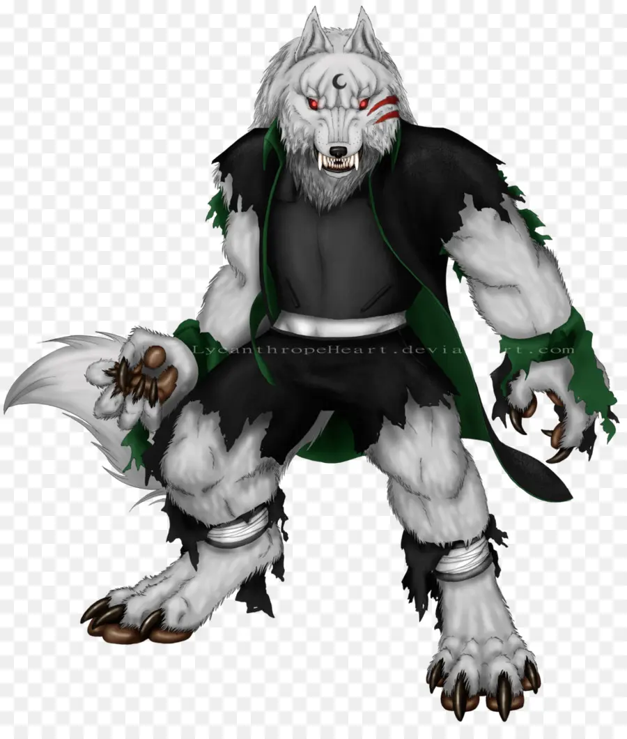 Werewolf，Kostum PNG