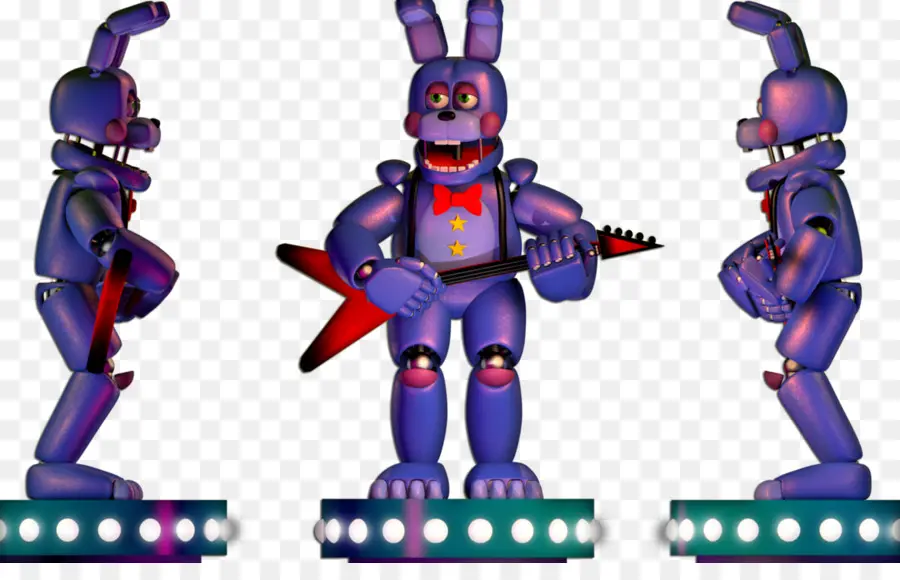 Kelinci Robot Ungu，Gitar PNG