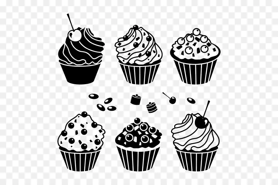 Cupcake，Muffin PNG