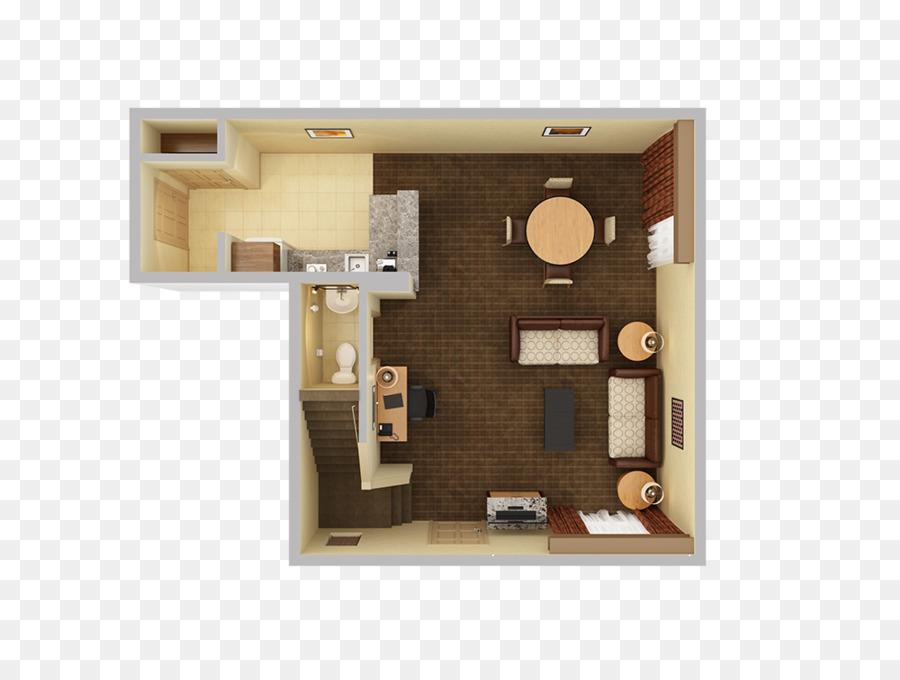 Apartemen，Denah Lantai PNG