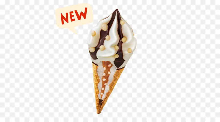 Sundae，Dame Blanche PNG