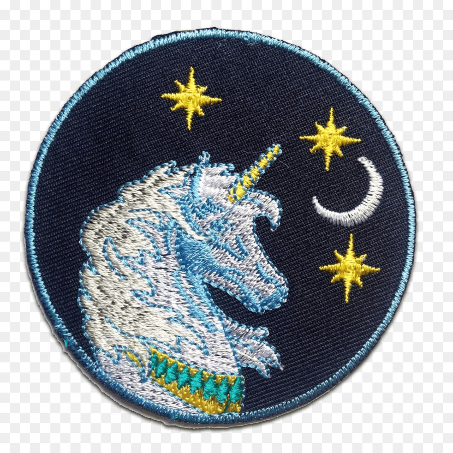 Bordir Patch，Biru PNG