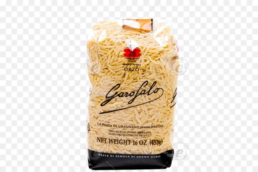 Pasta Orzo，Garofalo PNG