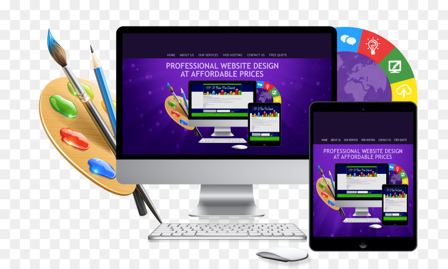 Desain Web，Komputer PNG