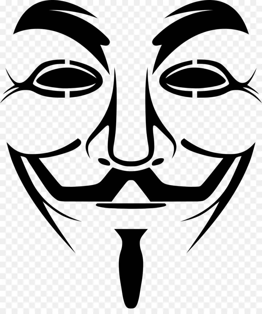 Anonim，Topeng Guy Fawkes PNG
