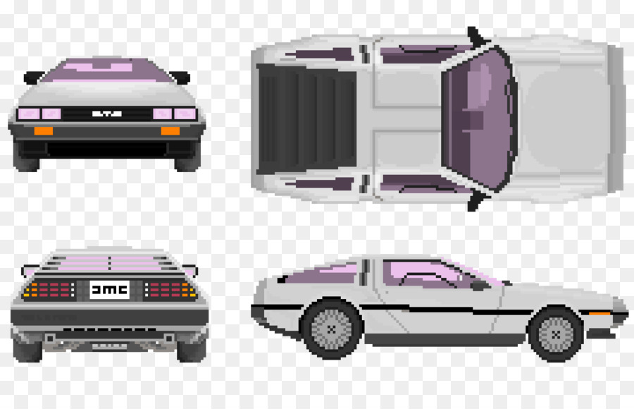 Bumper，Delorean Dmc12 PNG