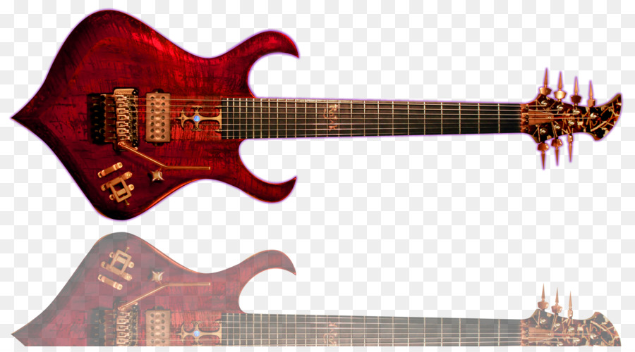 Gitar Listrik Merah，String PNG