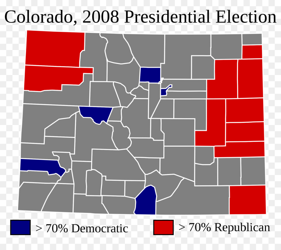 Colorado，Amerika Serikat Pemilihan Presiden 2008 PNG