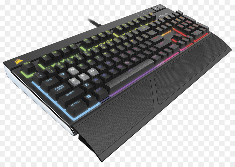 Keyboard Komputer，Corsair Gaming Memberondong Rgb PNG