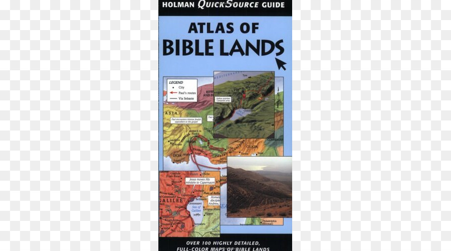 Atlas Alkitab Tanah，Holman Quicksource Atlas Alkitab Dengan Grafik Dan Alkitab Rekonstruksi PNG