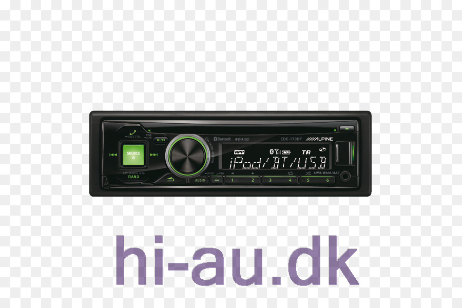 Radio Penerima，Alpine Cde178bt Stereo Mobil PNG